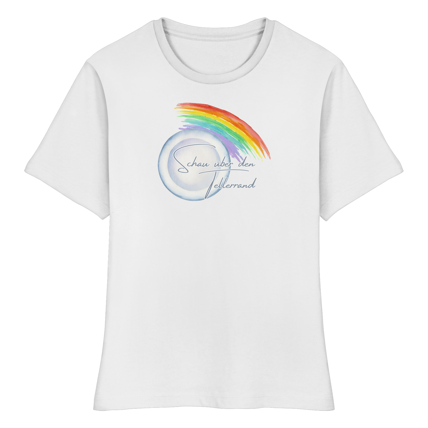 LOOK BEYOND YOUR OWN NOSE! - Fitted Ladies Organic Shirt