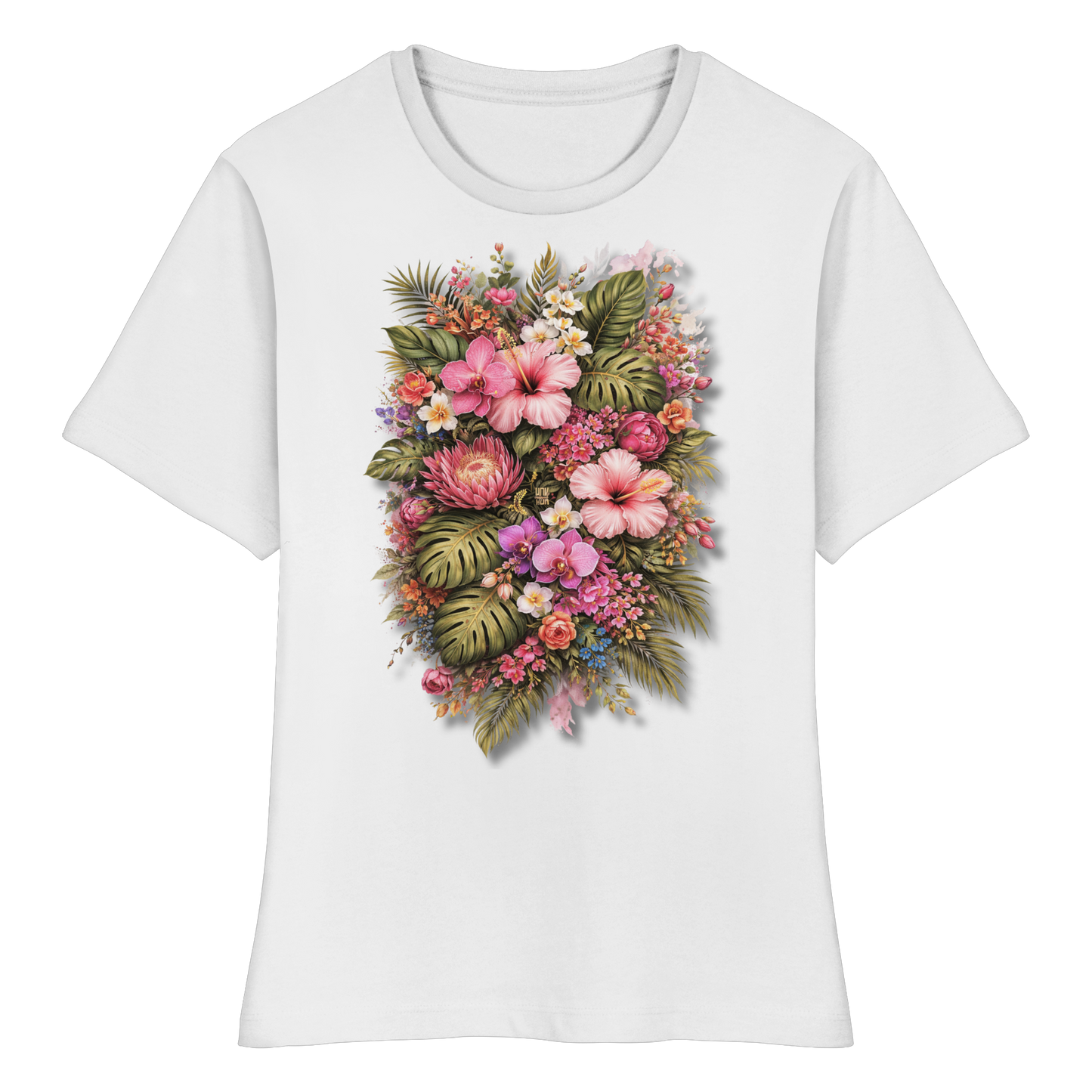 FLOWERPOWER! - Fitted Ladies Organic Shirt