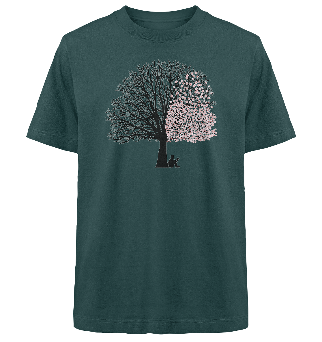 SAKURA SHADOW! - Heavy Oversized Organic Shirt