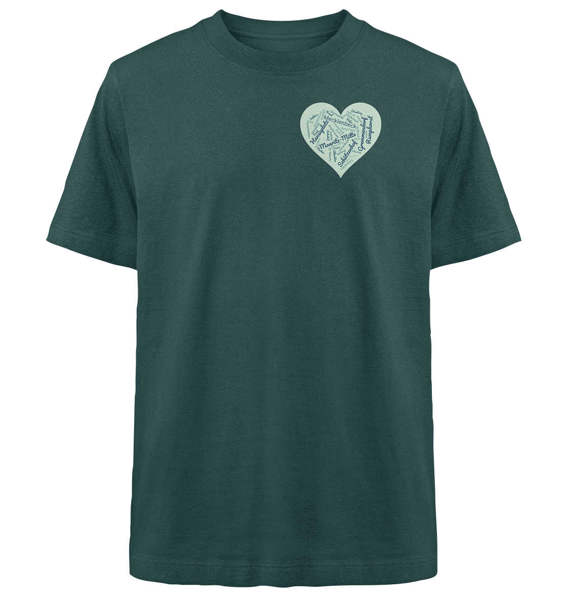 MÜNSTERHERZ! - Heavy Oversized Organic Shirt