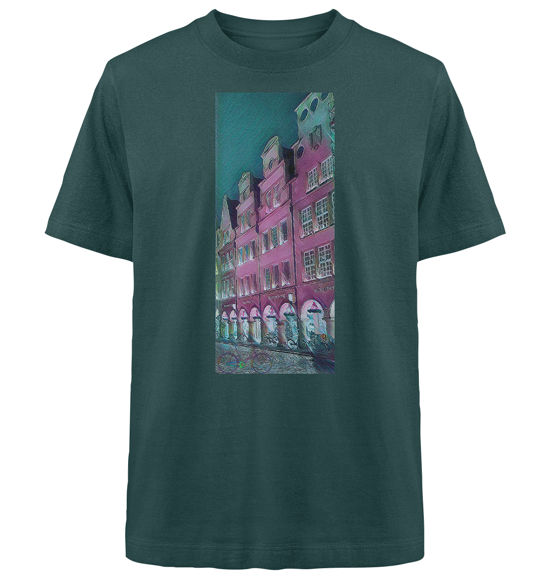 LOVEYOURTOWN! - Heavy Oversized Organic Shirt