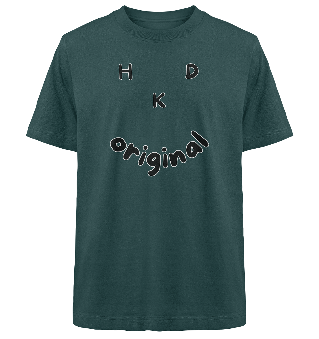 HDKORIGINALSMILE! - Heavy Oversized Organic Shirt