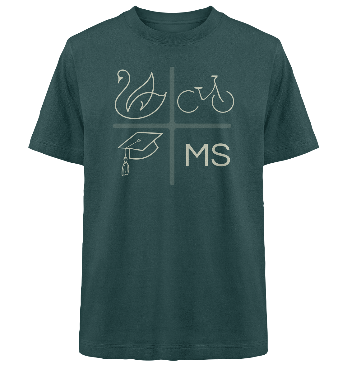 MUENSTERELEMENTS! - Heavy Oversized Organic Shirt