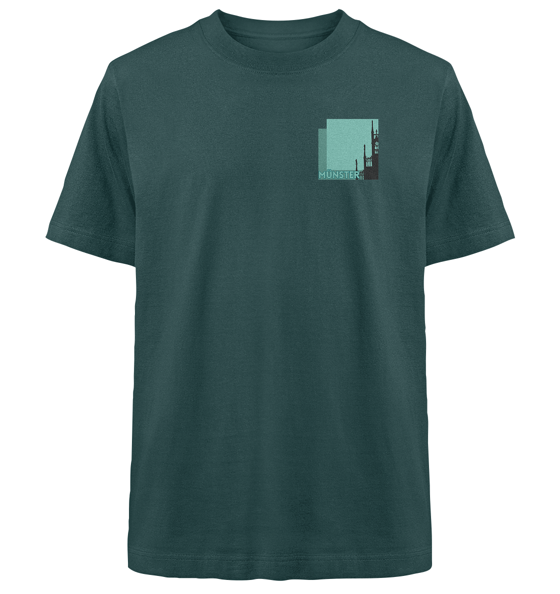 MÜNSTER SILHOUETTE! - Heavy Oversized Organic Shirt