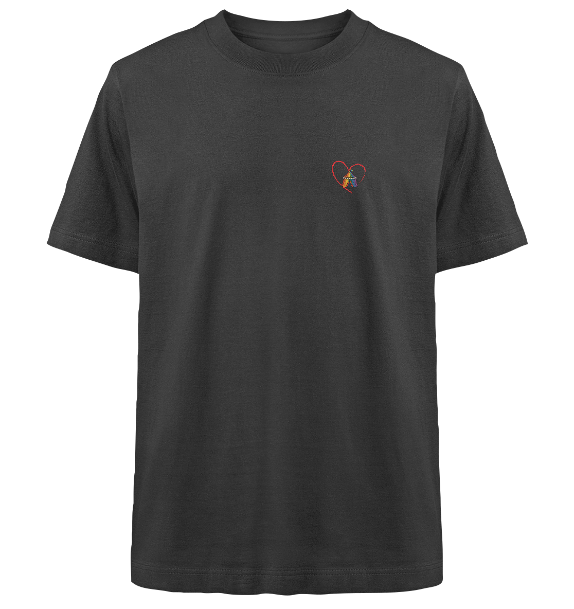 PRIDE25! - Heavy Oversized Organic Shirt
