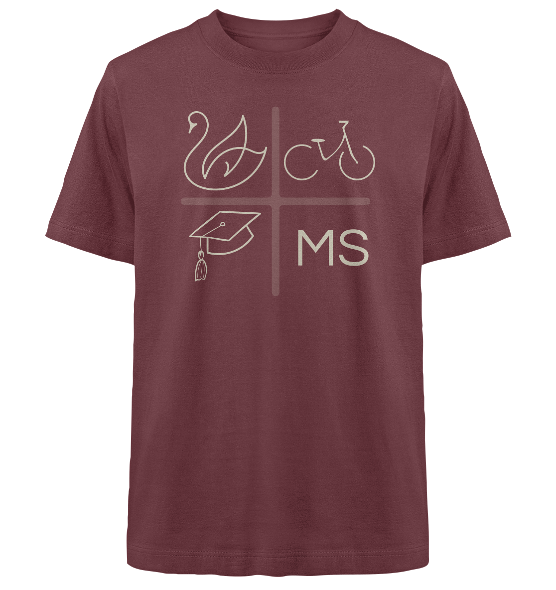MUENSTERELEMENTS! - Heavy Oversized Organic Shirt