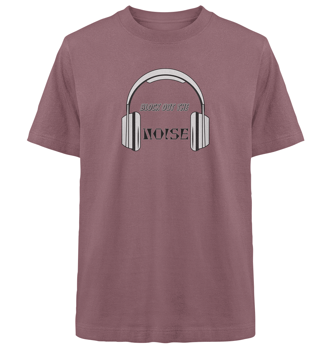 BLOCKOUTTHENOISE! - Heavy Oversized Organic Shirt