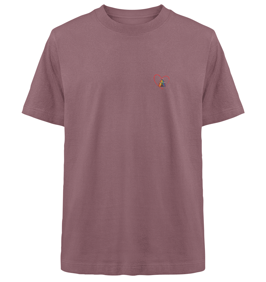 PRIDE25! - Heavy Oversized Organic Shirt