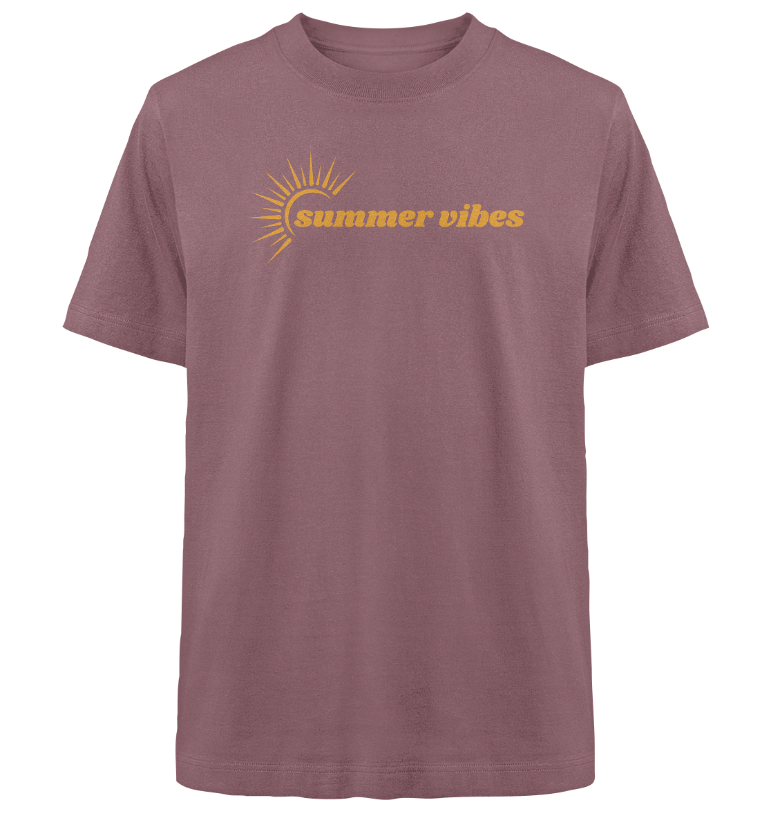 SUMMER VIBES! - Heavy Oversized Organic Shirt