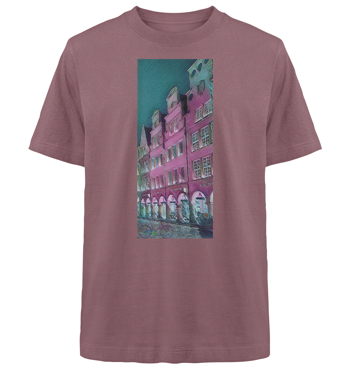 LOVEYOURTOWN! - Heavy Oversized Organic Shirt