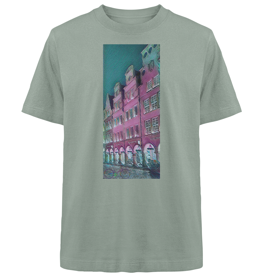 LOVEYOURTOWN! - Heavy Oversized Organic Shirt