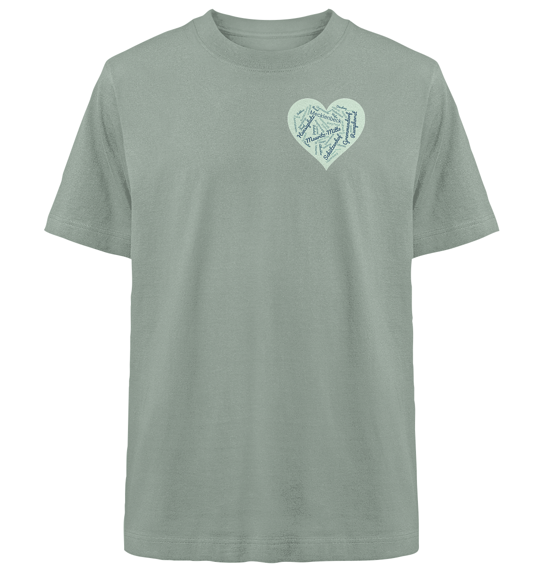 MÜNSTERHERZ! - Heavy Oversized Organic Shirt