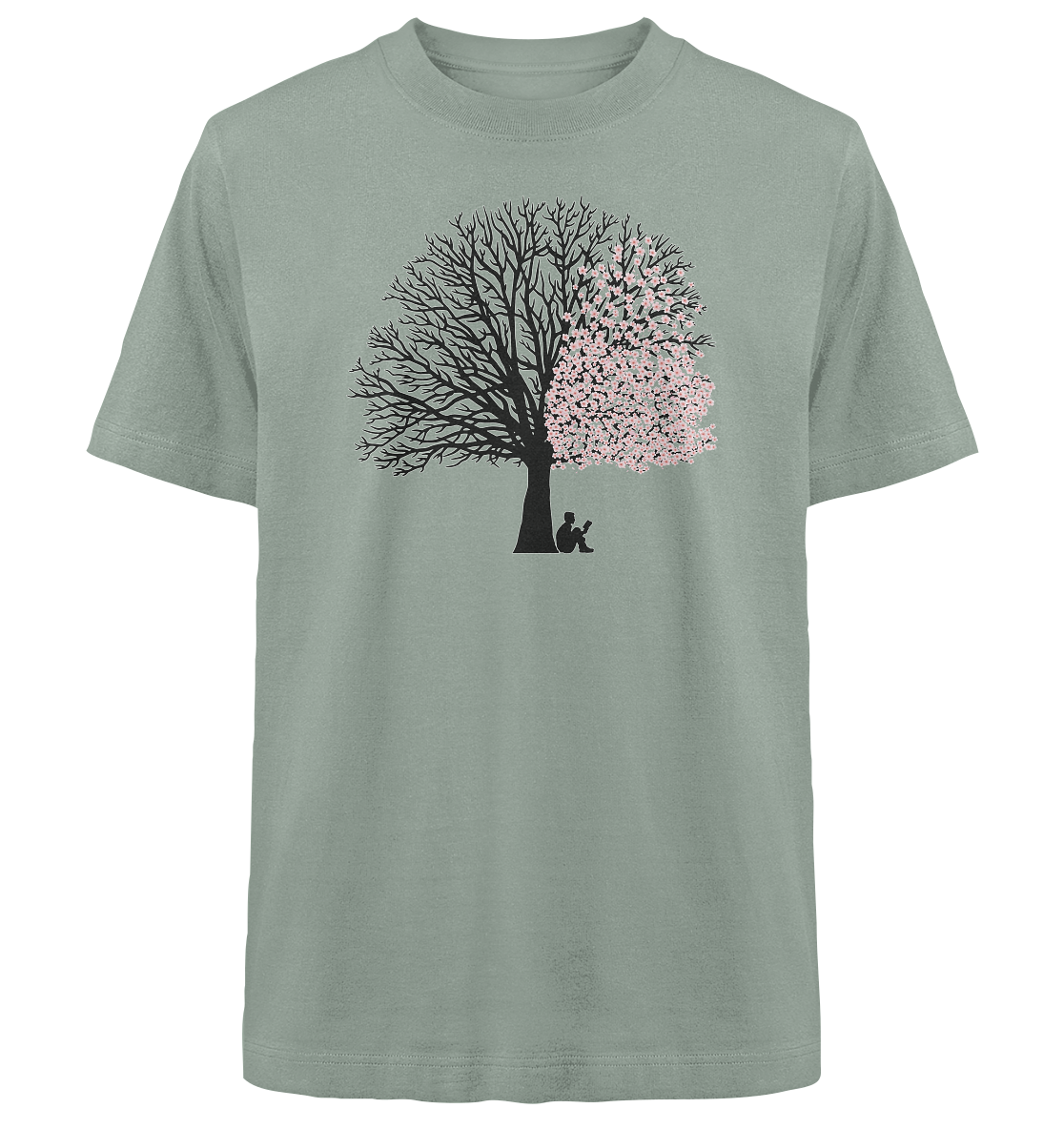 SAKURA SHADOW! - Heavy Oversized Organic Shirt