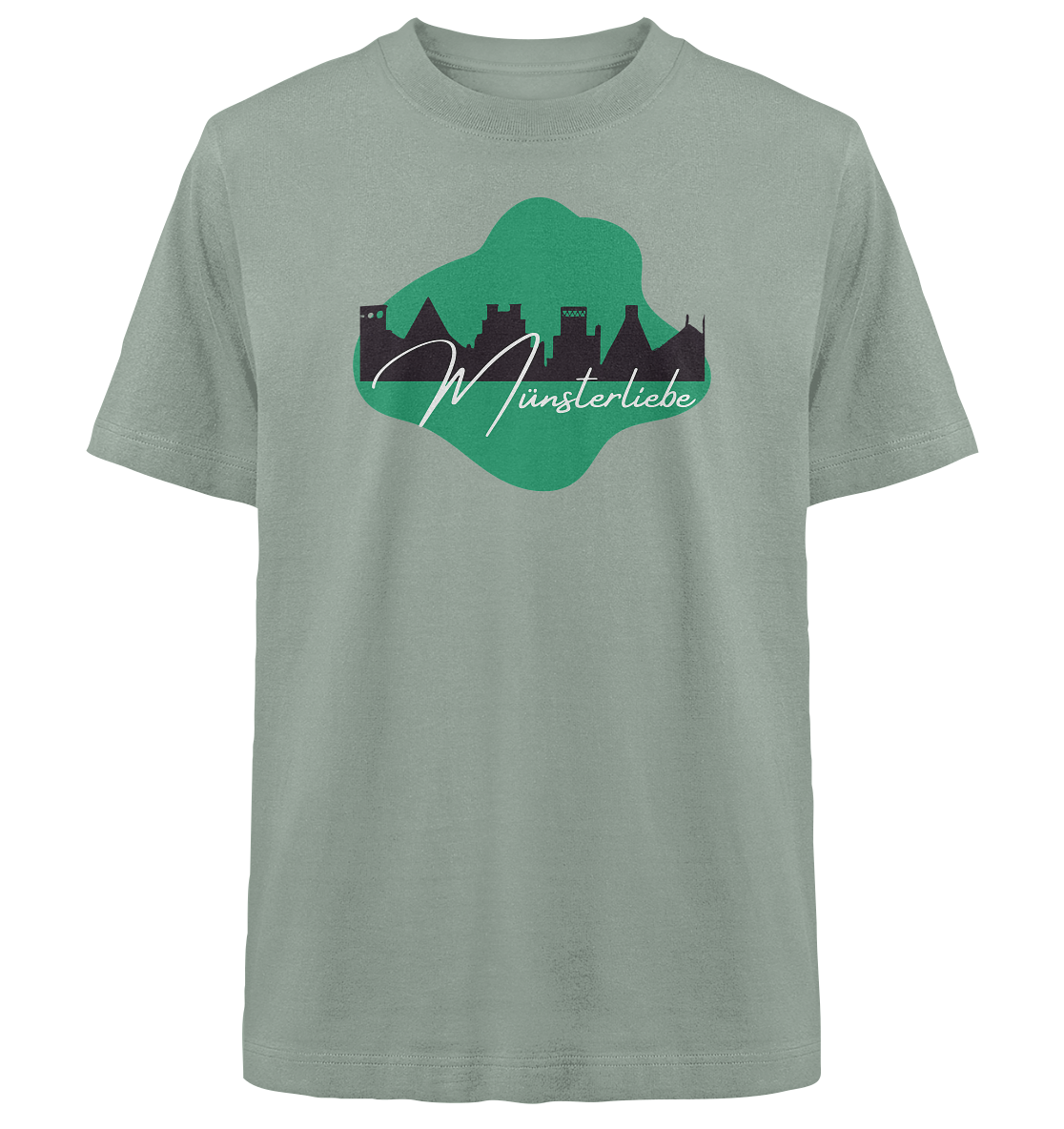 SKYLINEMÜNSTERLIEBE! - Heavy Oversized Organic Shirt