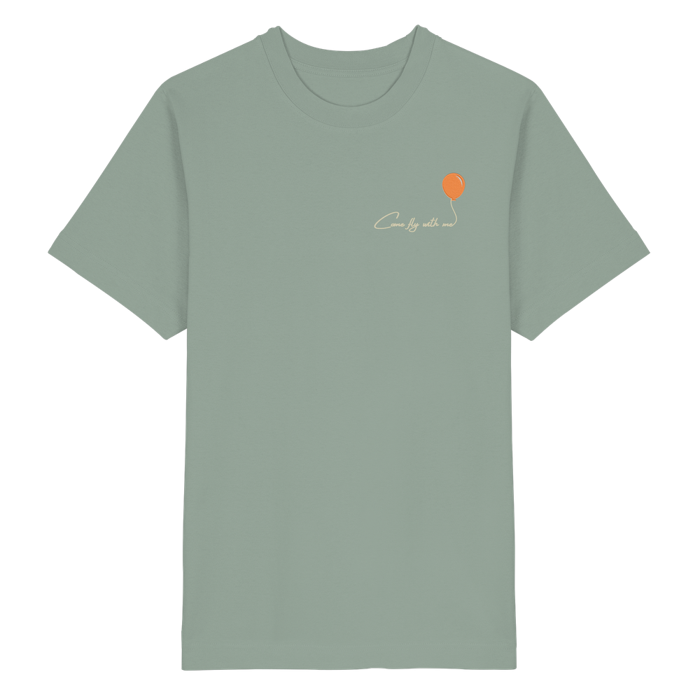 COMEFLYWITHME! (Stick) - Heavy Oversized Organic Shirt