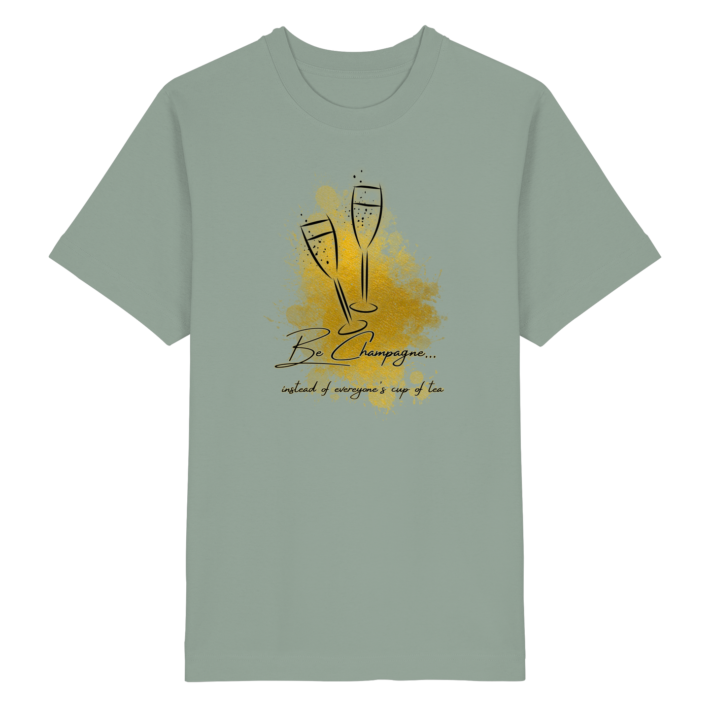 CHAMPAGNE! - Heavy Oversized Organic Shirt