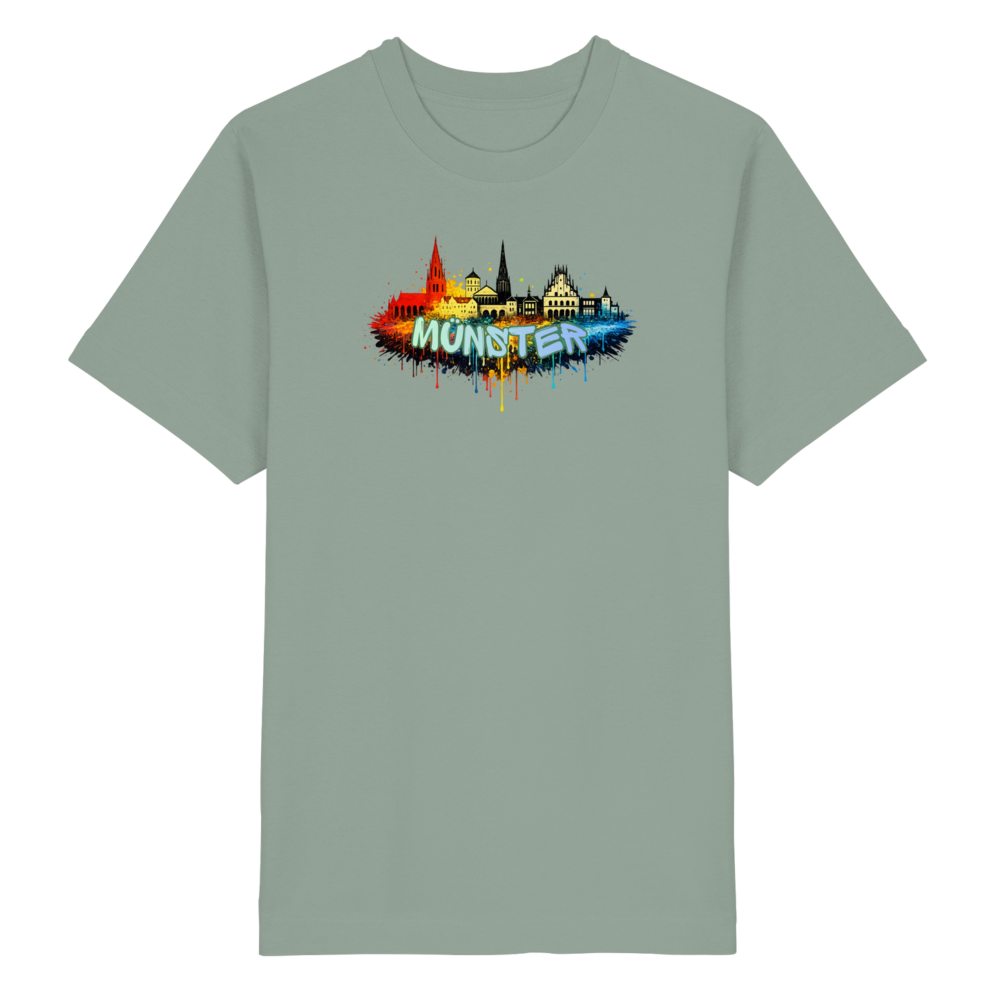MÜNSTERSPRAY! - Heavy Oversized Organic Shirt