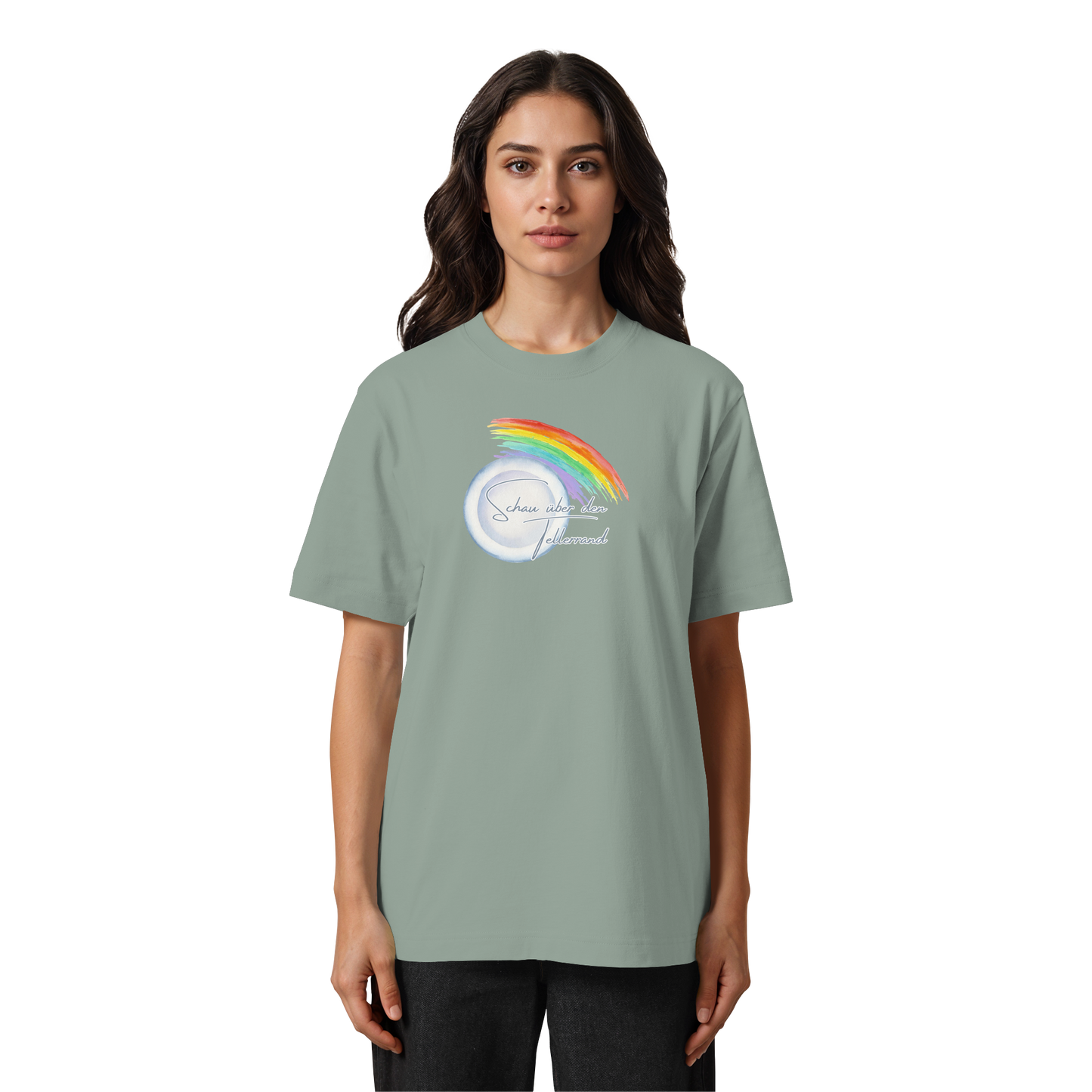 LOOKBEYONDTHEHORIZON! - Heavy Oversized Organic Shirt