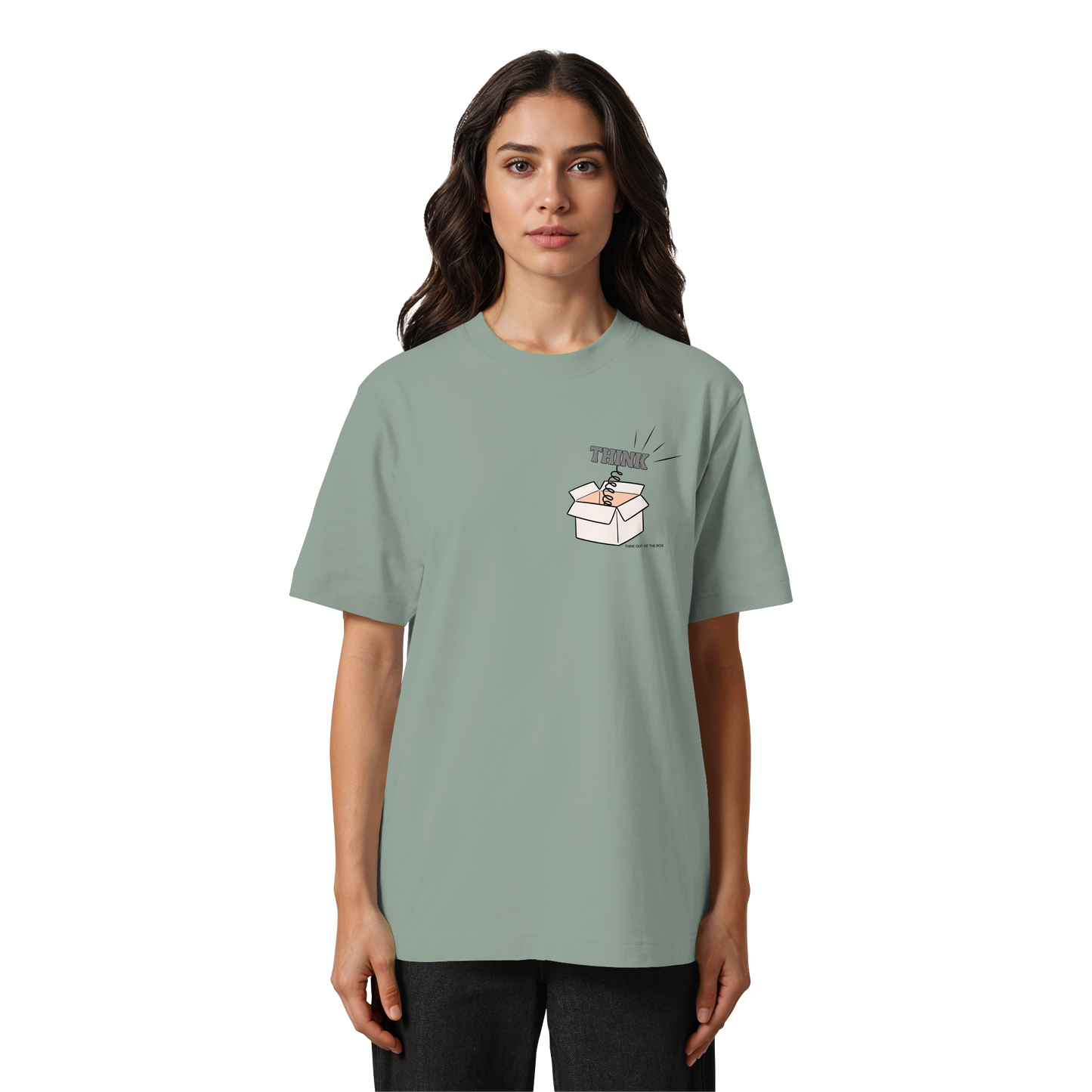 THINK! - Heavy Oversized Organic Shirt