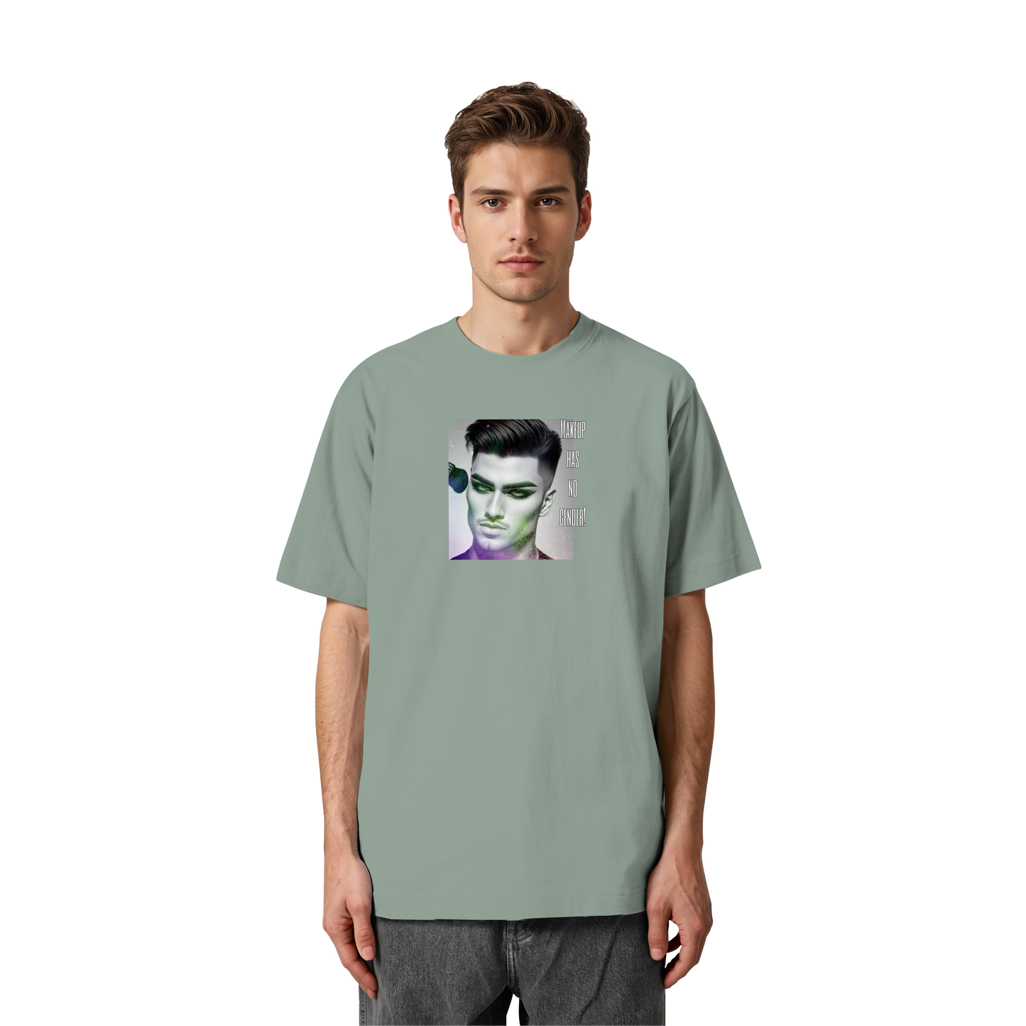 MAKEUPHASNOGENDER! - Heavy Oversized Organic Shirt