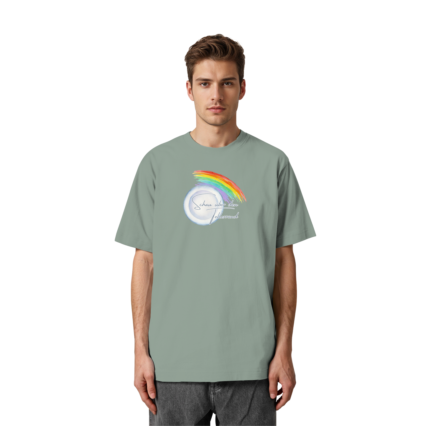 LOOKBEYONDTHEHORIZON! - Heavy Oversized Organic Shirt