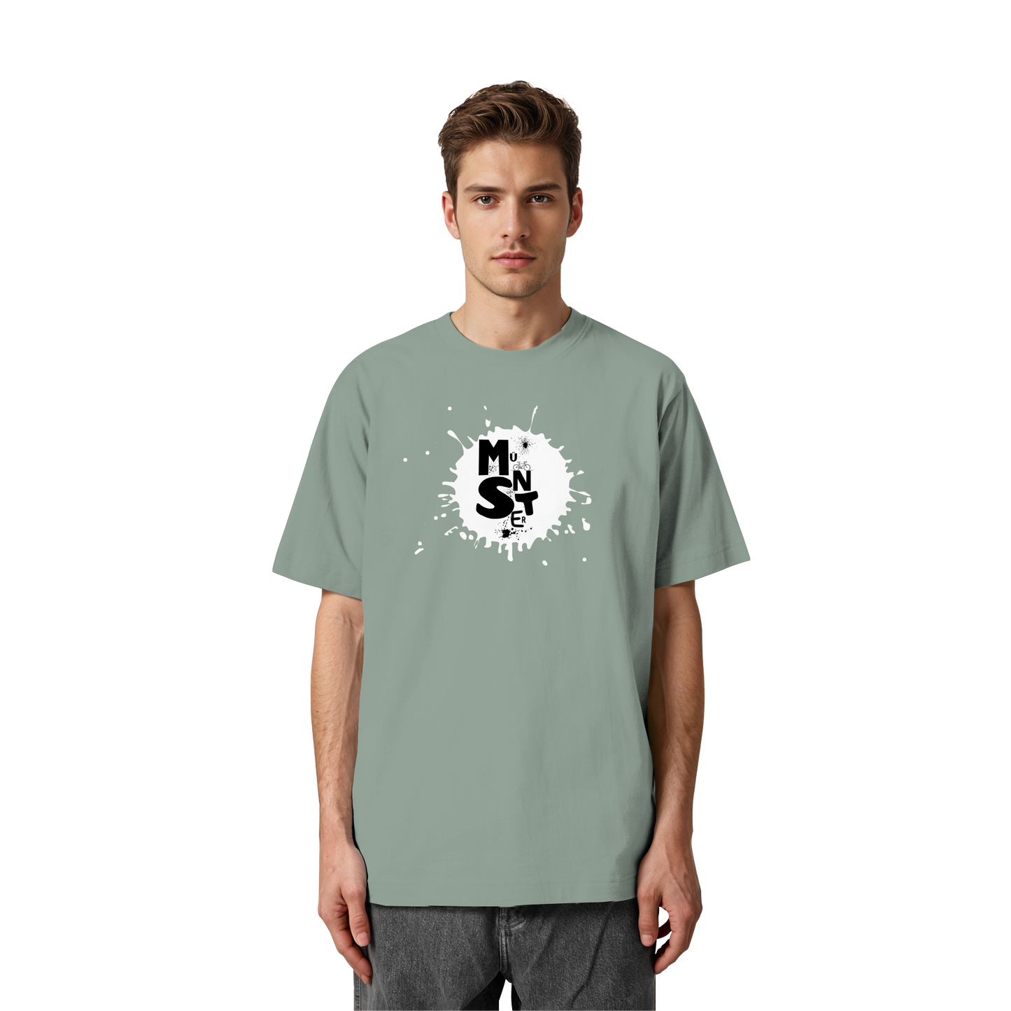 MÜNSTERFLECK! - Heavy Oversized Organic Shirt