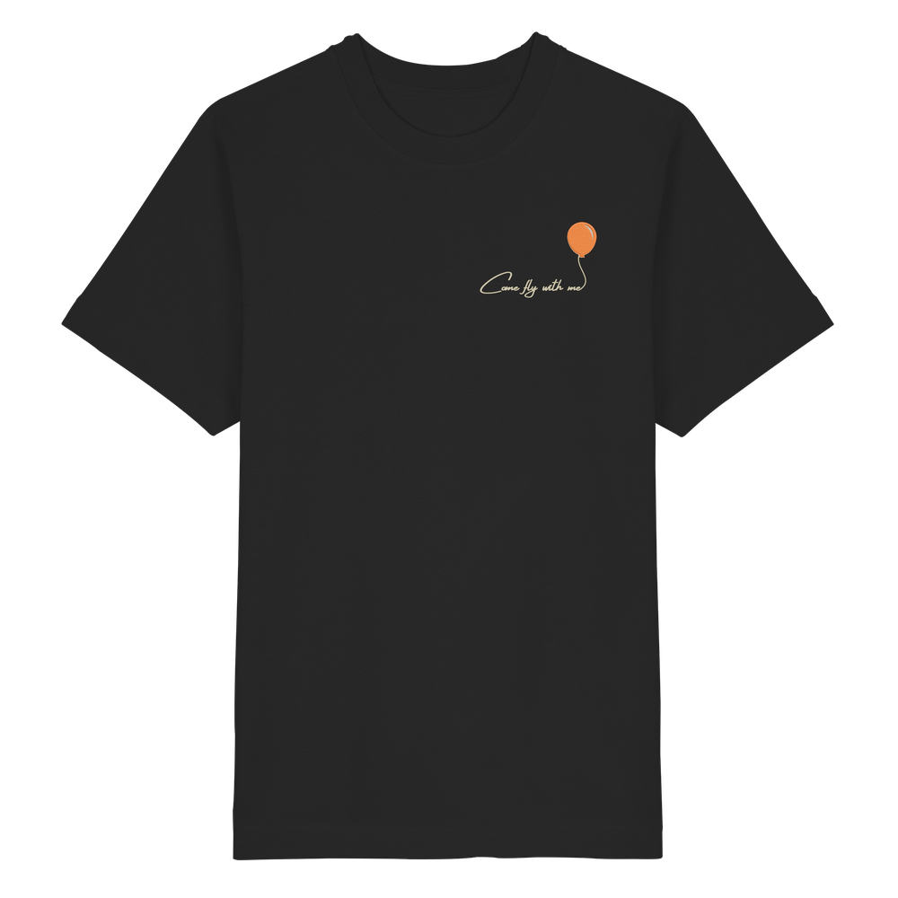COMEFLYWITHME! (Stick) - Heavy Oversized Organic Shirt