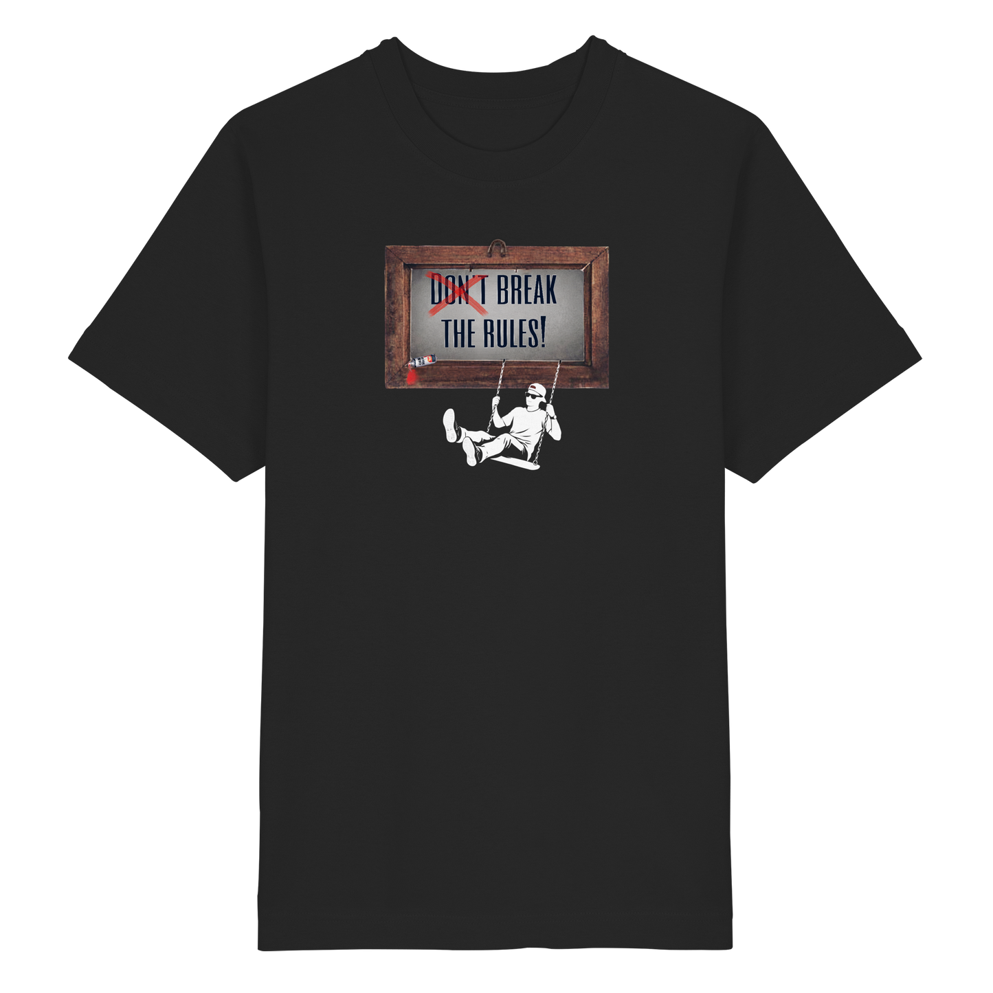 BREAKTHERULES! - Heavy Oversized Organic Shirt