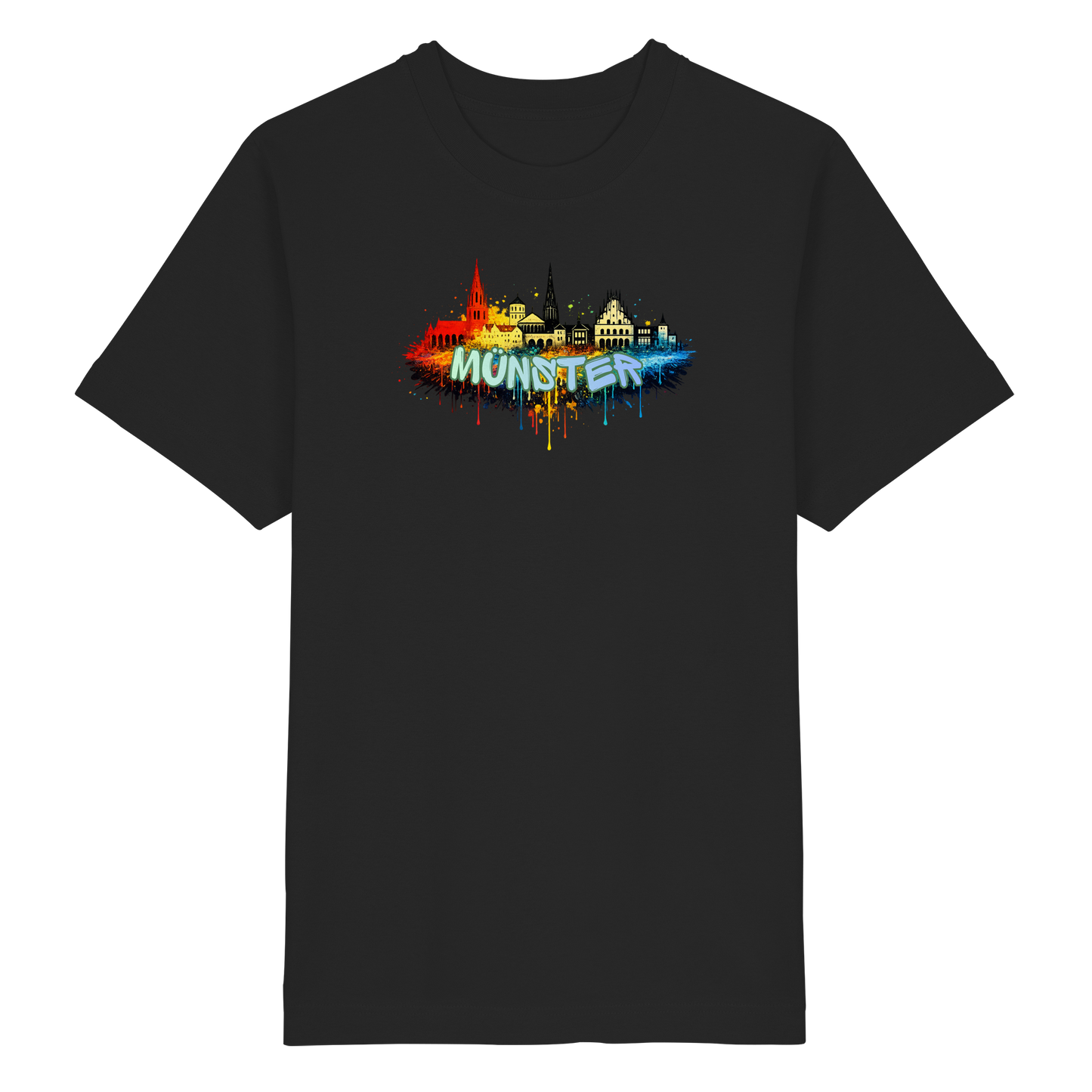 MÜNSTERSPRAY! - Heavy Oversized Organic Shirt