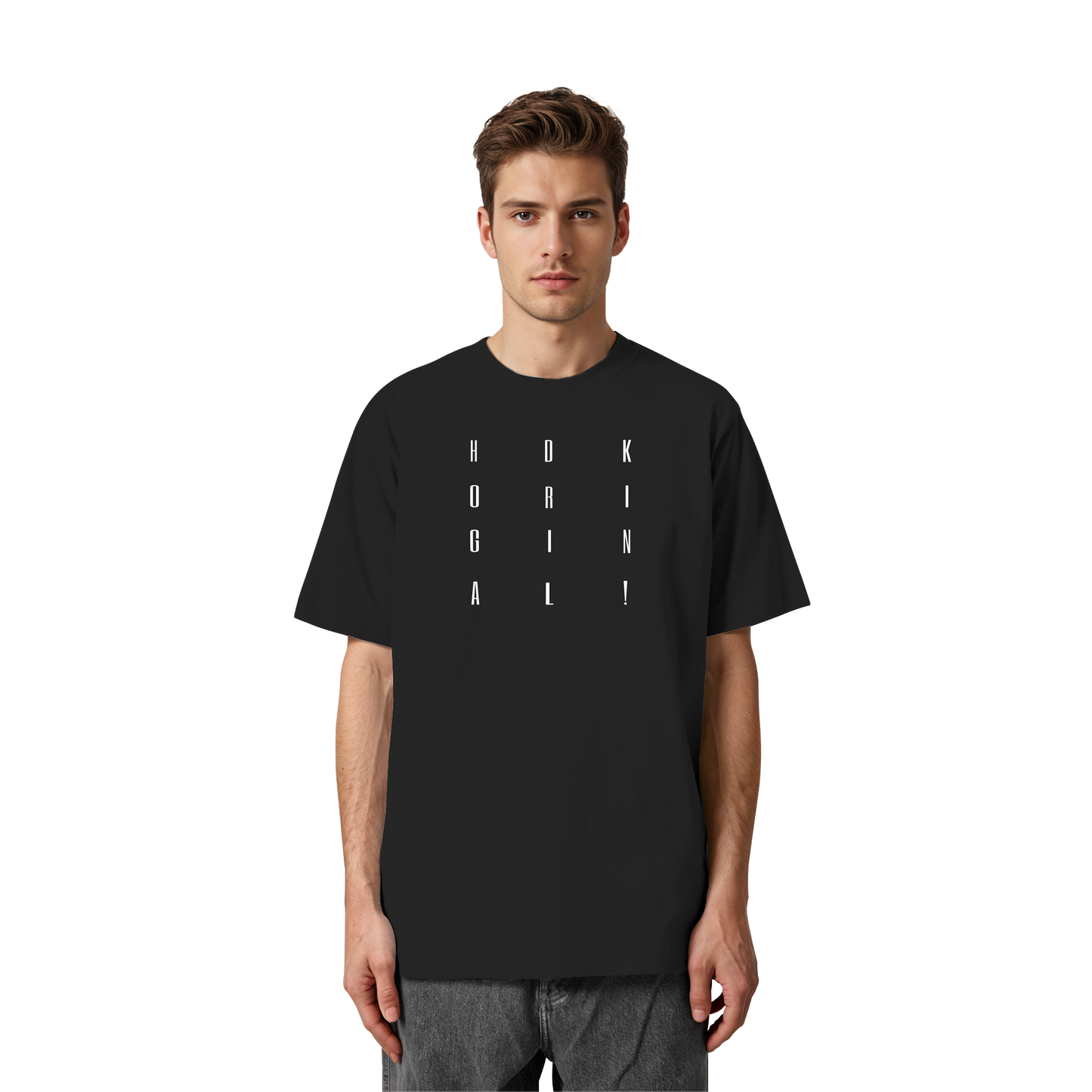 HDKORIGINALSQUARE! - Heavy Oversized Organic Shirt