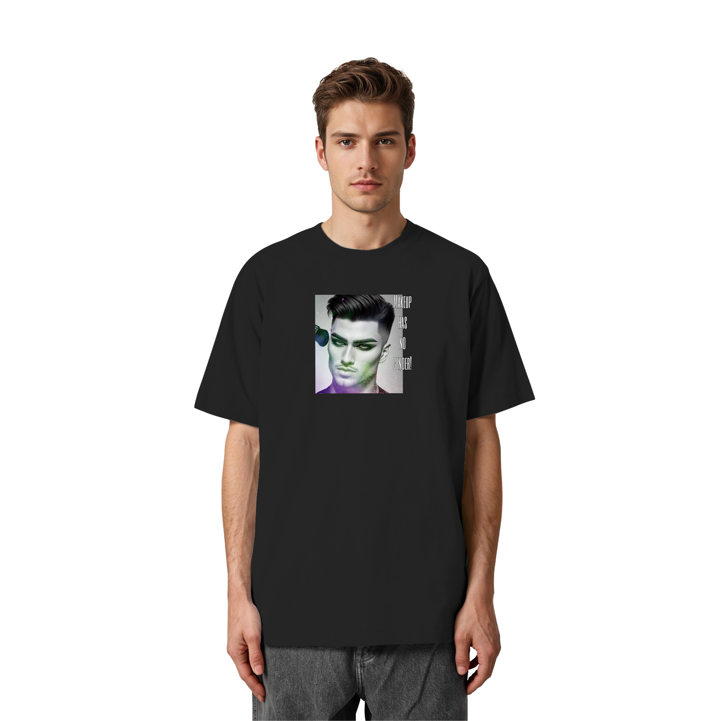 MAKEUPHASNOGENDER! - Heavy Oversized Organic Shirt