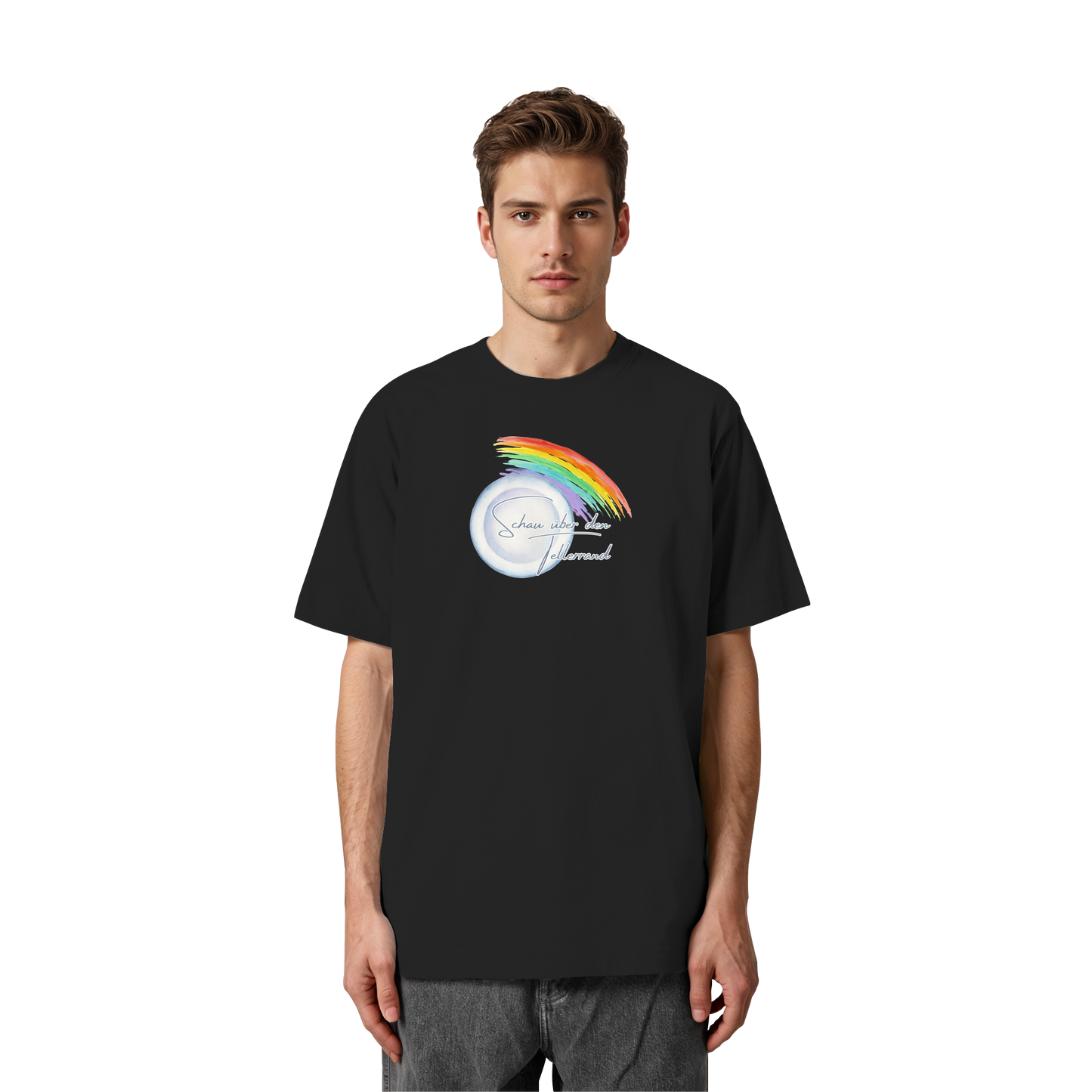 LOOKBEYONDTHEHORIZON! - Heavy Oversized Organic Shirt