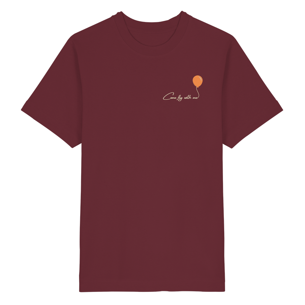 COMEFLYWITHME! (Stick) - Heavy Oversized Organic Shirt
