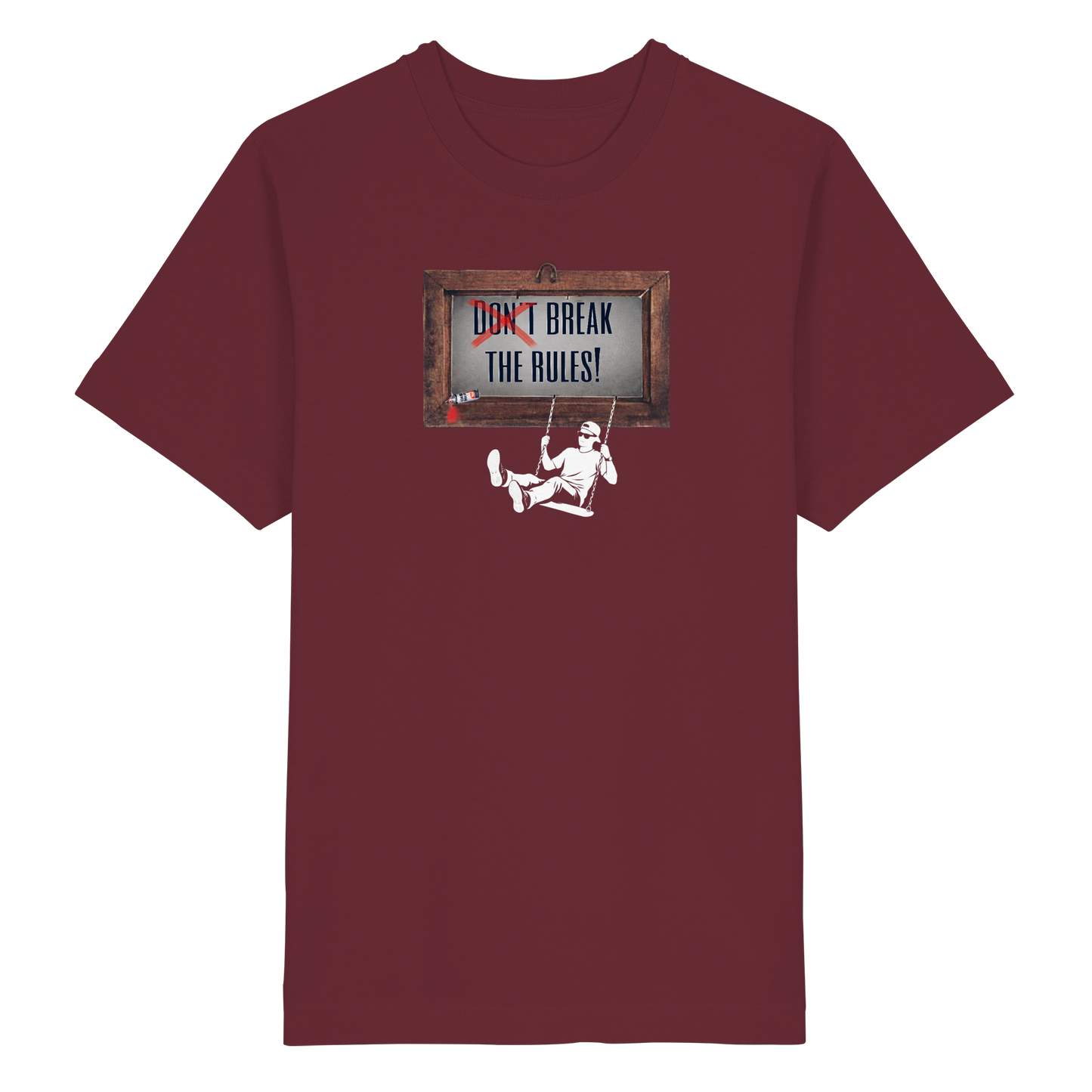 BREAKTHERULES! - Heavy Oversized Organic Shirt