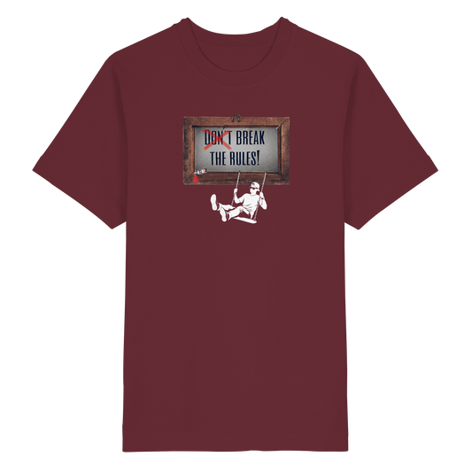 BREAKTHERULES! - Heavy Oversized Organic Shirt
