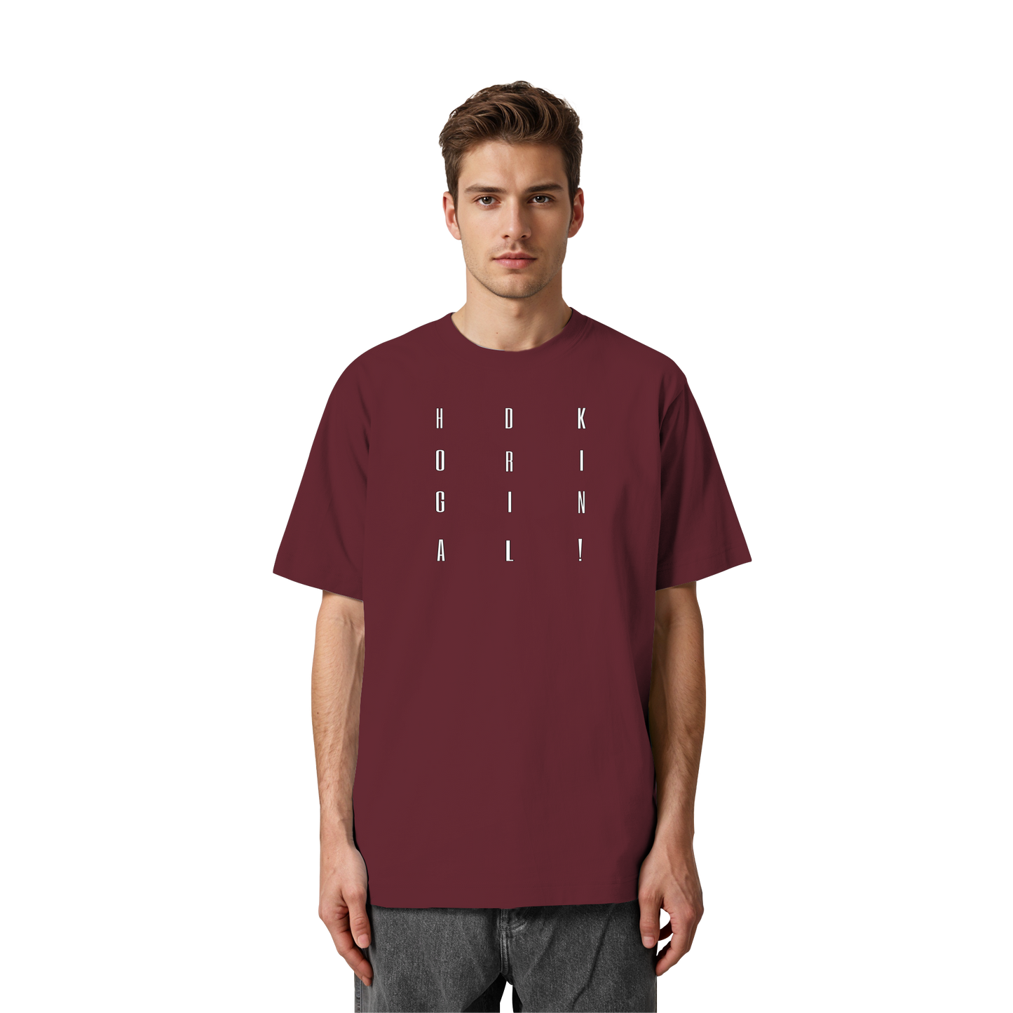 HDKORIGINALSQUARE! - Heavy Oversized Organic Shirt