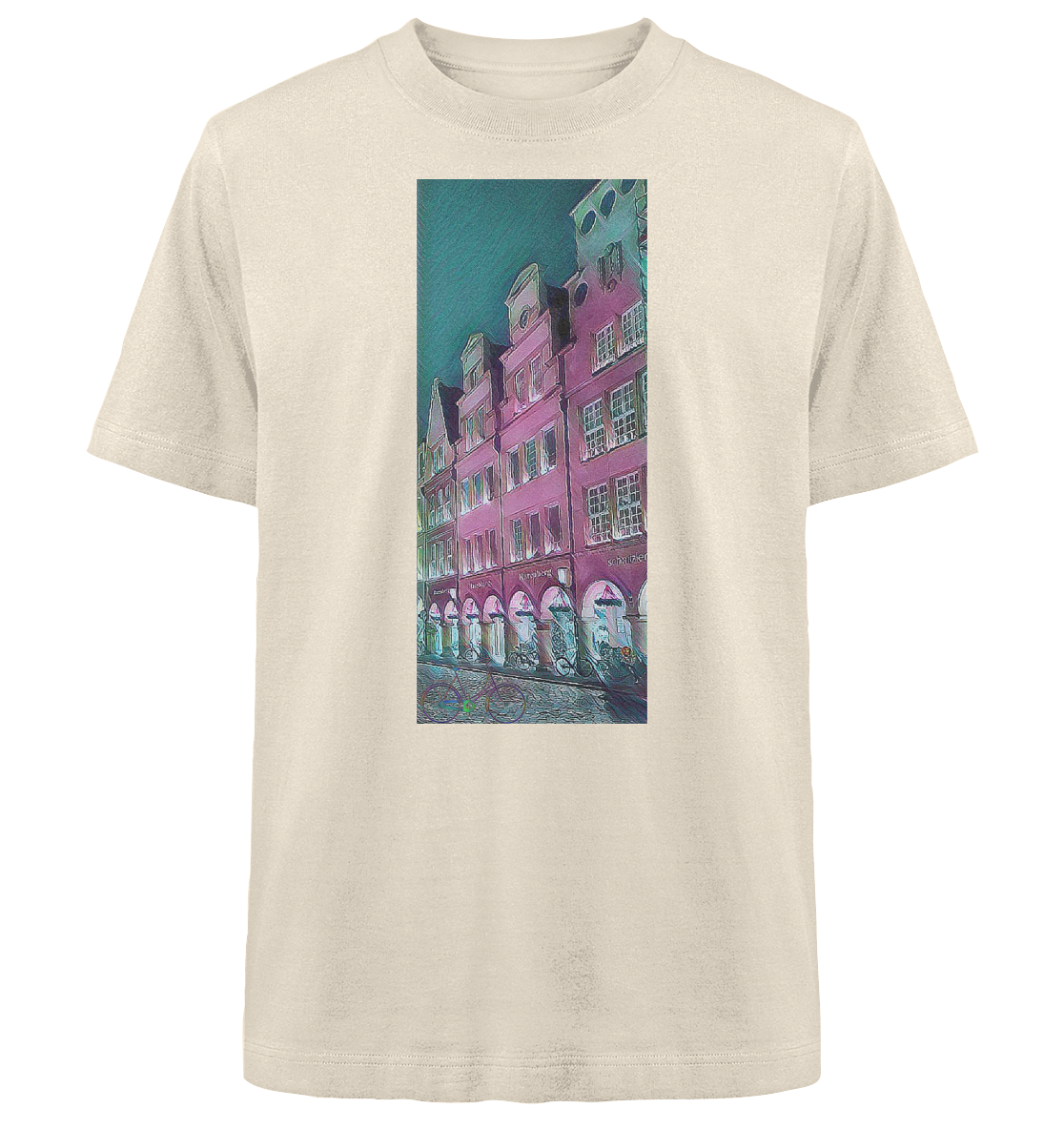 LOVEYOURTOWN! - Heavy Oversized Organic Shirt