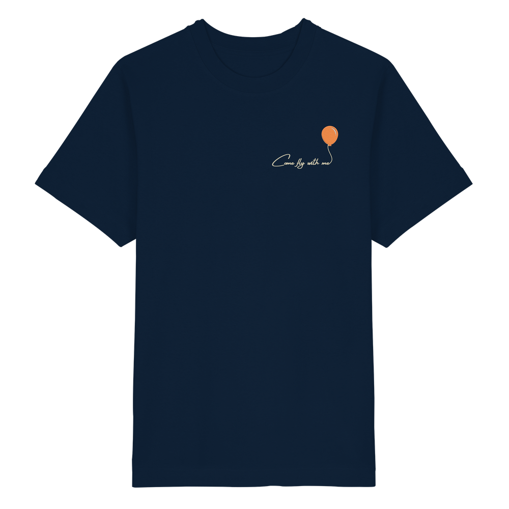 COMEFLYWITHME! (Stick) - Heavy Oversized Organic Shirt