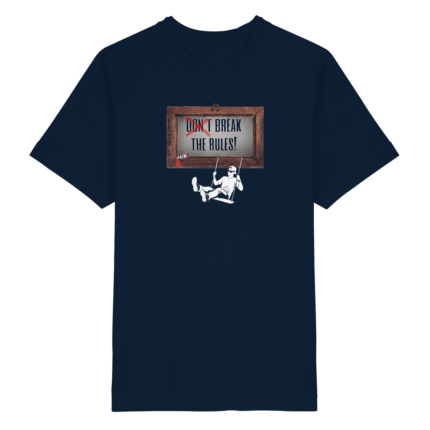 BREAKTHERULES! - Heavy Oversized Organic Shirt
