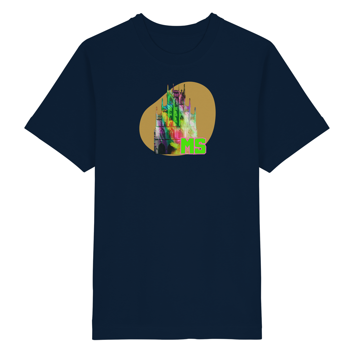 COLORFULTOWNHALL! - Heavy Oversized Organic Shirt