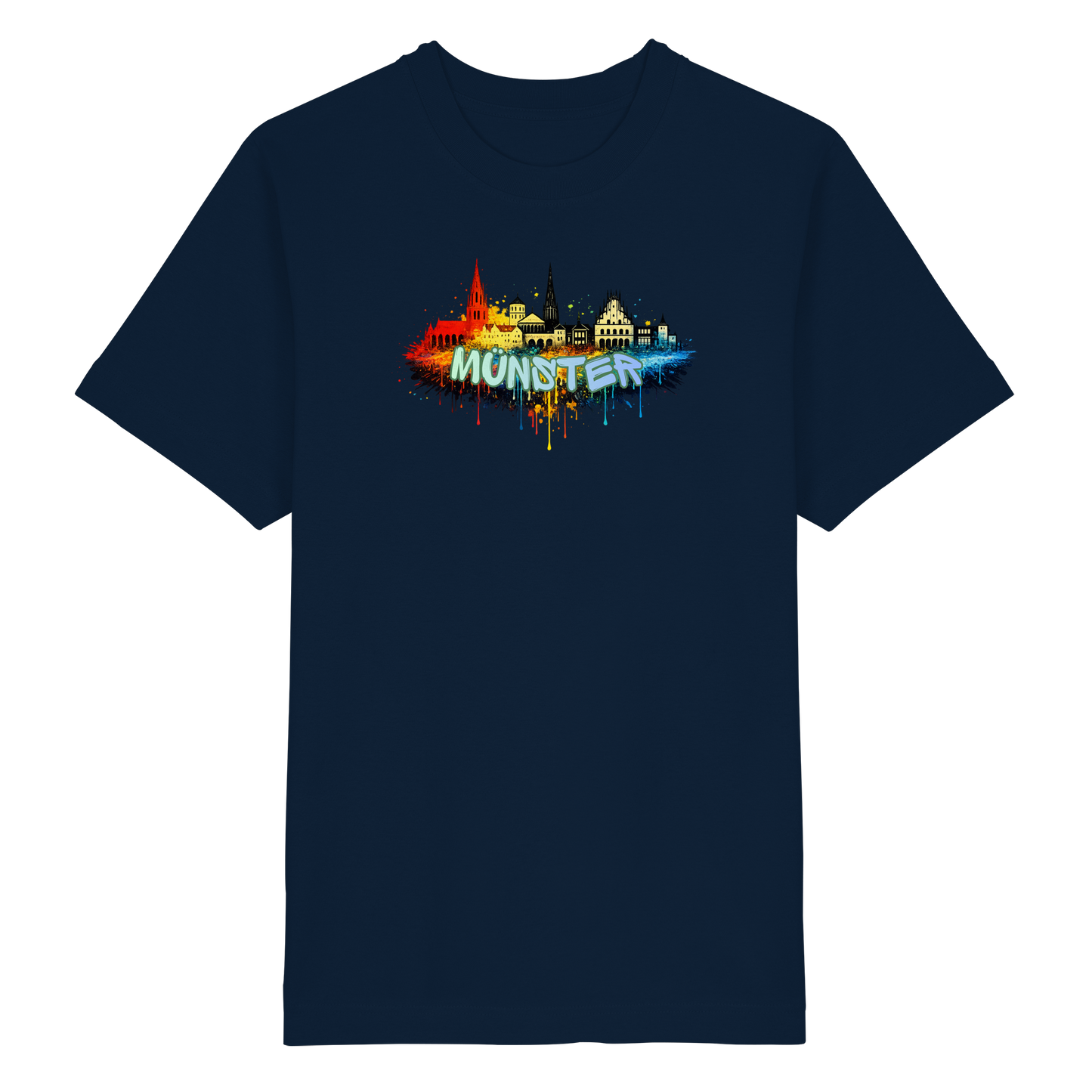 MÜNSTERSPRAY! - Heavy Oversized Organic Shirt