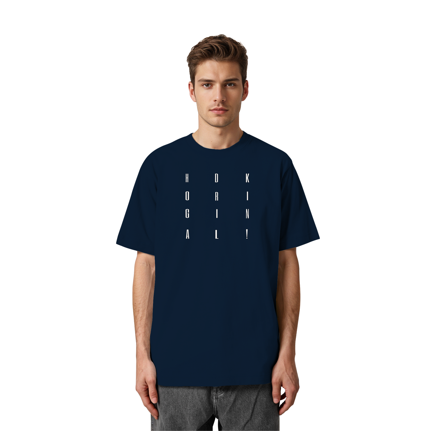 HDKORIGINALSQUARE! - Heavy Oversized Organic Shirt