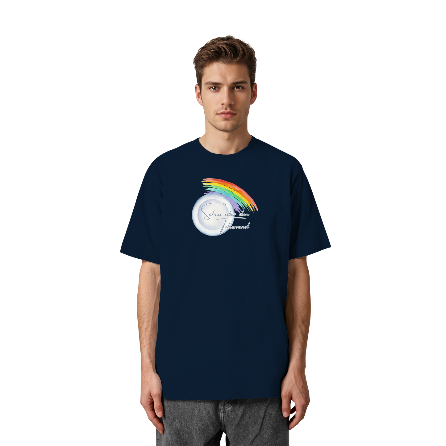 LOOKBEYONDTHEHORIZON! - Heavy Oversized Organic Shirt
