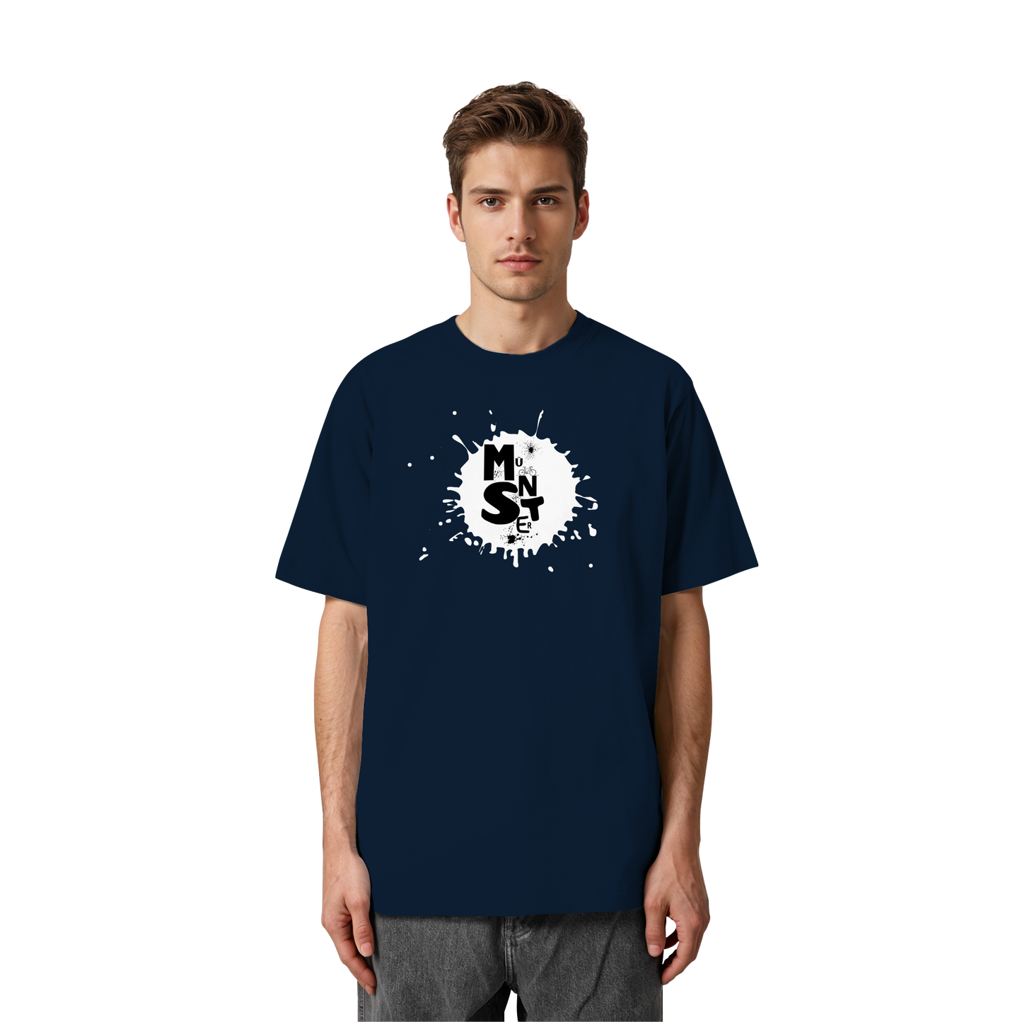 MÜNSTERFLECK! - Heavy Oversized Organic Shirt