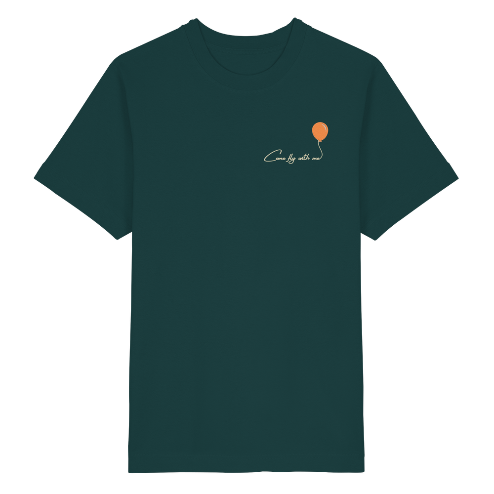 COMEFLYWITHME! (Stick) - Heavy Oversized Organic Shirt