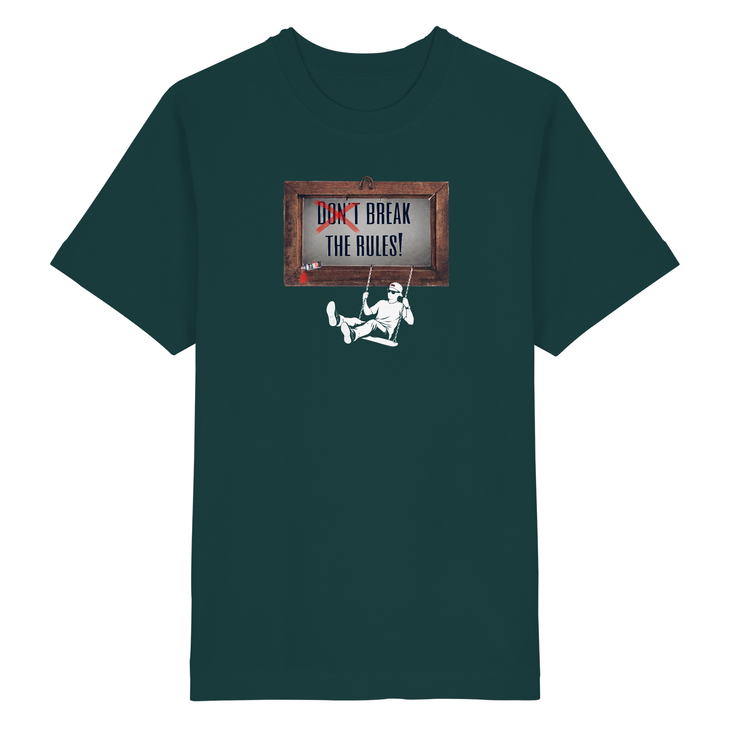 BREAKTHERULES! - Heavy Oversized Organic Shirt