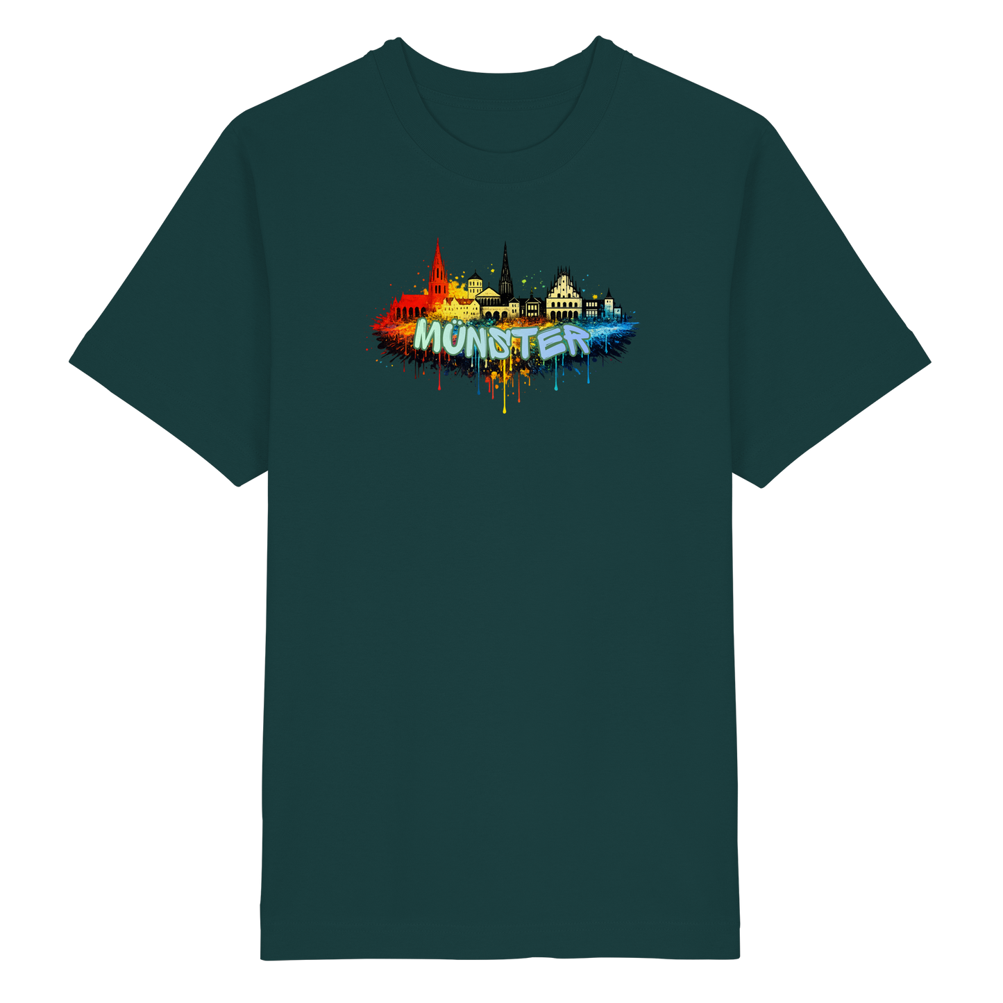 MÜNSTERSPRAY! - Heavy Oversized Organic Shirt