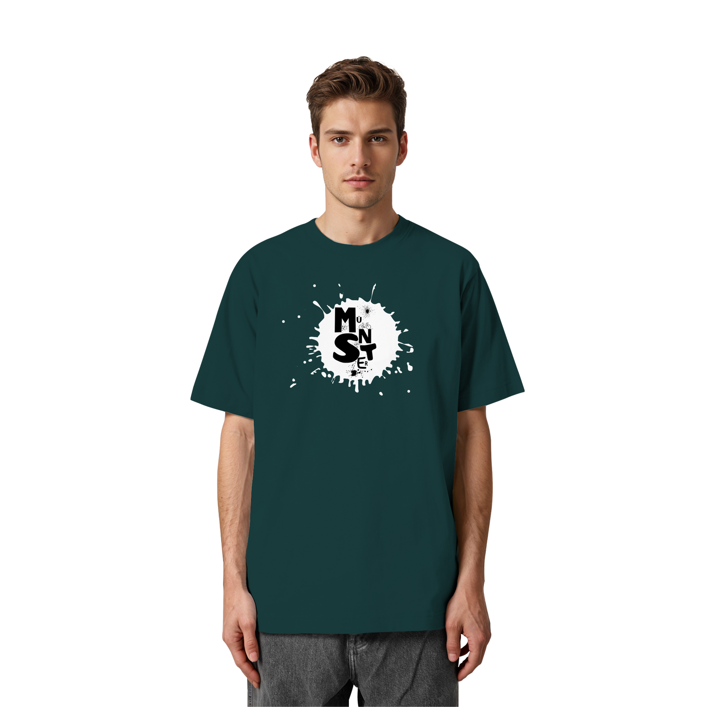 MÜNSTERFLECK! - Heavy Oversized Organic Shirt