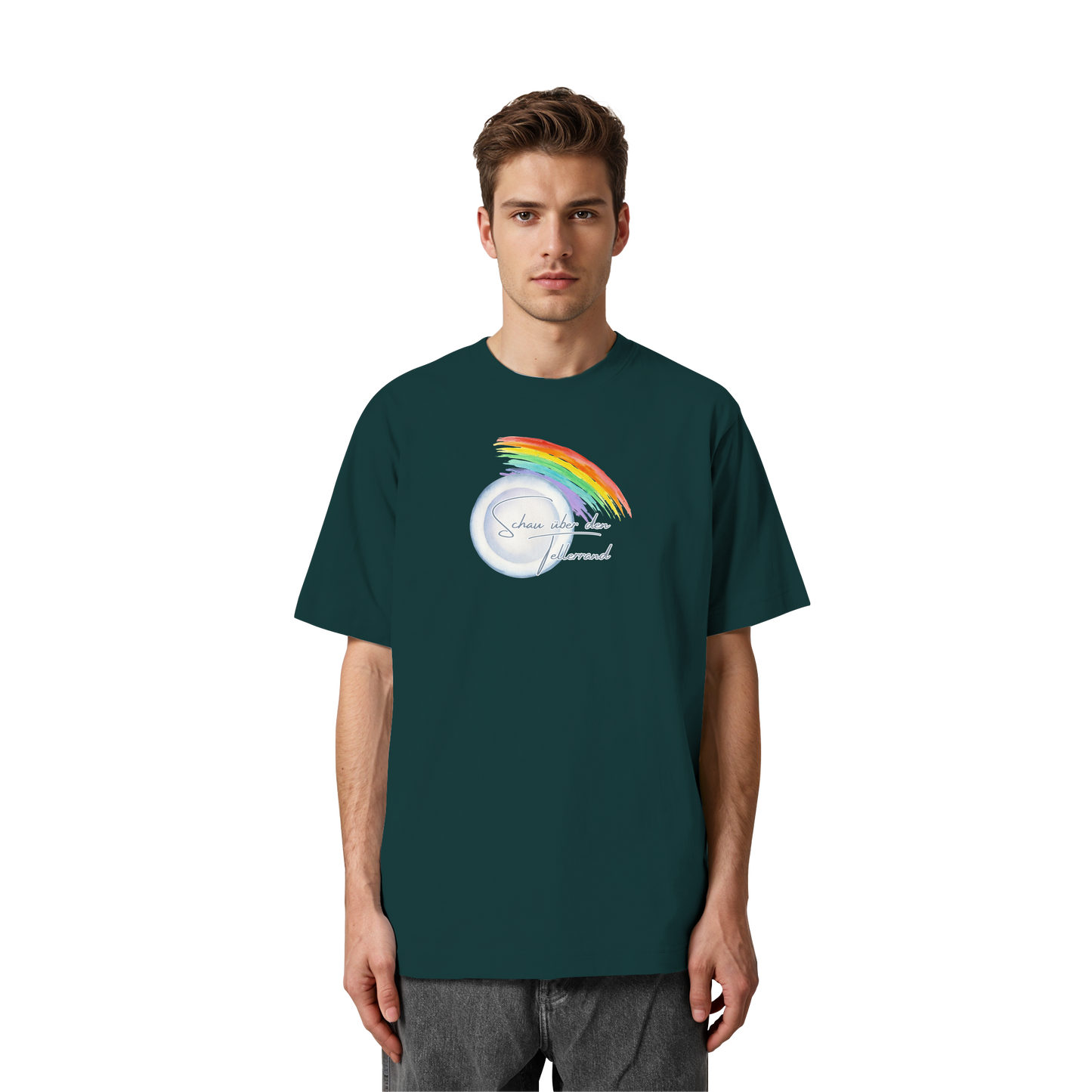 LOOKBEYONDTHEHORIZON! - Heavy Oversized Organic Shirt