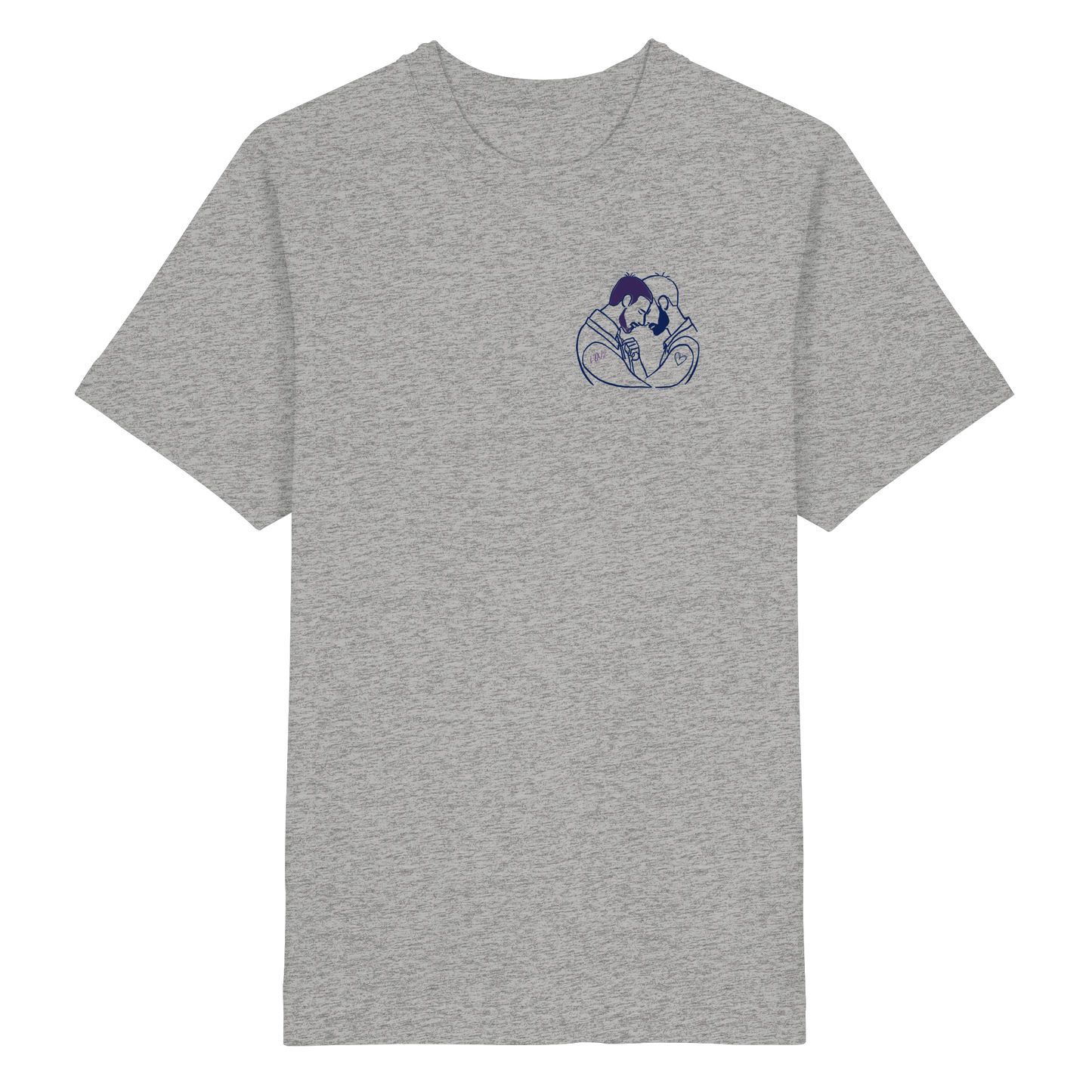 LOVE! - Heavy Oversized Organic Shirt